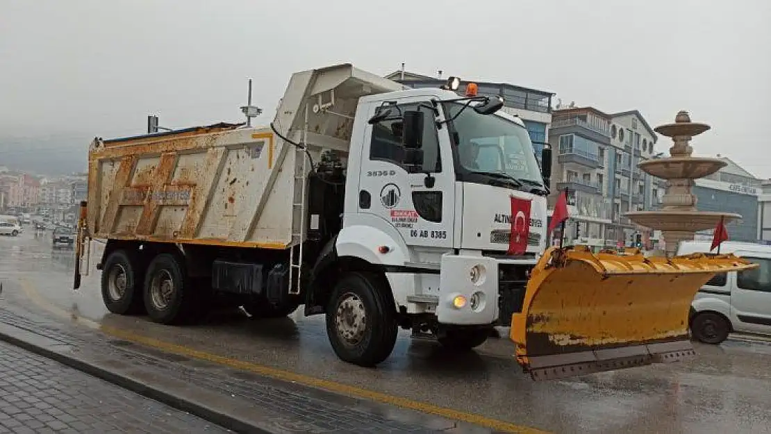 Altındağ'da ekipler göreve hazır