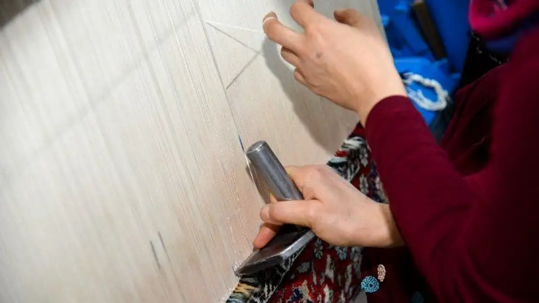 Altındağ'da halı dokuma atölyesine İŞKUR desteği