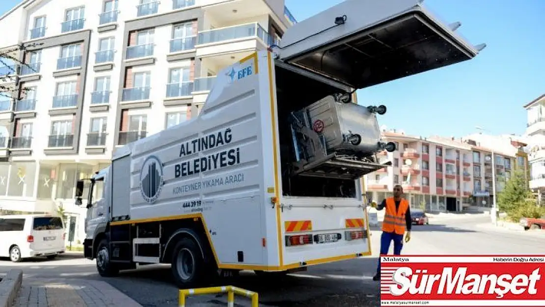 Altındağ'da temizlikte yenilik