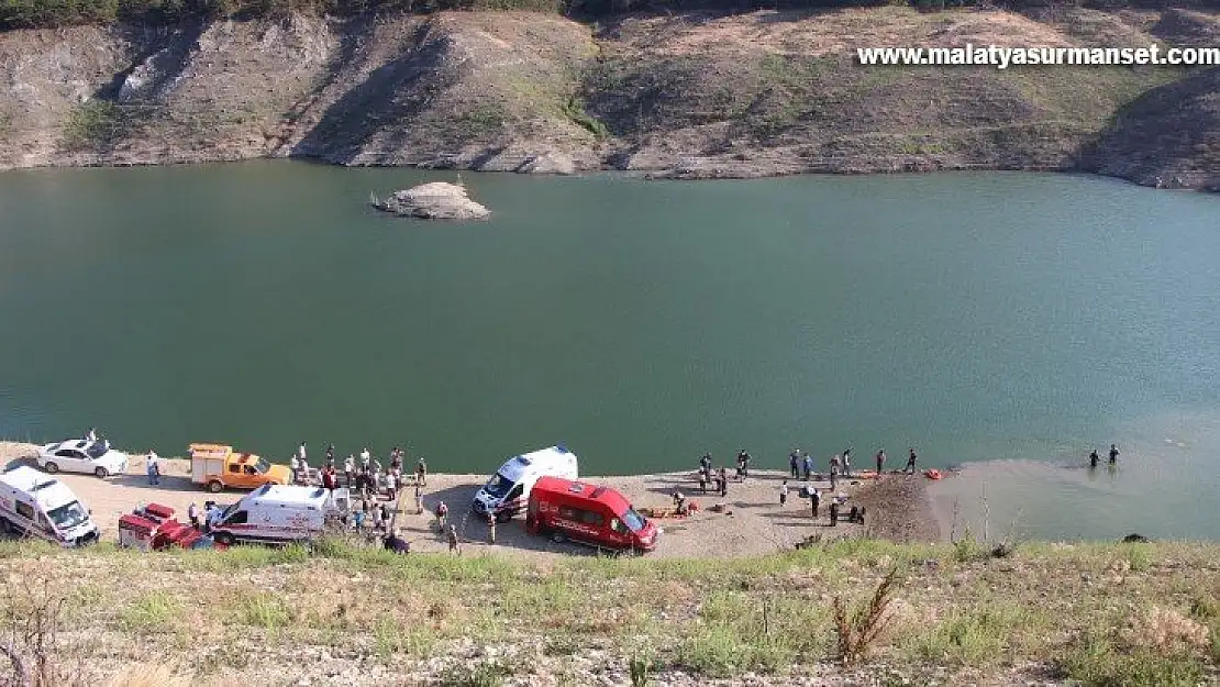 Amasya'da baraj gölünde facia: 2 boğulma, 3 kayıp