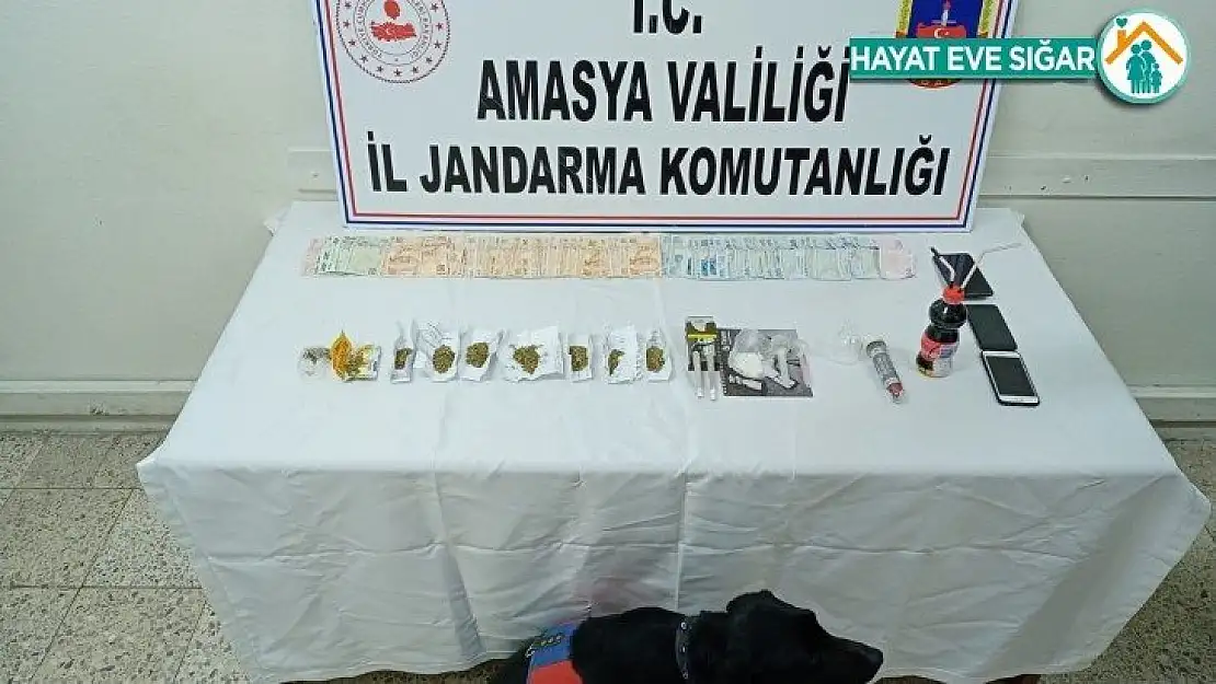 Amasya'da uyuşturucu operasyonu: 2 tutuklama