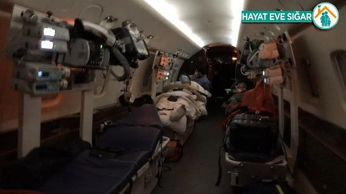 Ambulans uçaklar dünyanın dört bir yanındaki Türk hastalar için havalanıyor