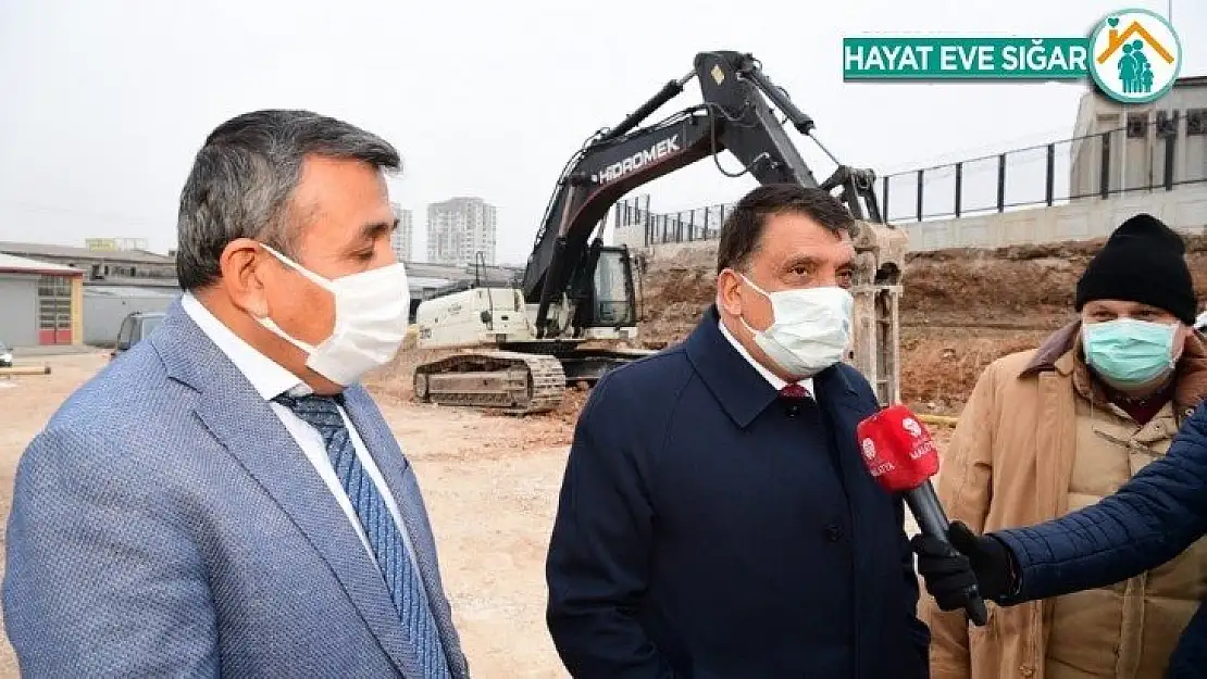 Anayurt Bulvarı'nın 2. etap çalışmaları devam ediyor