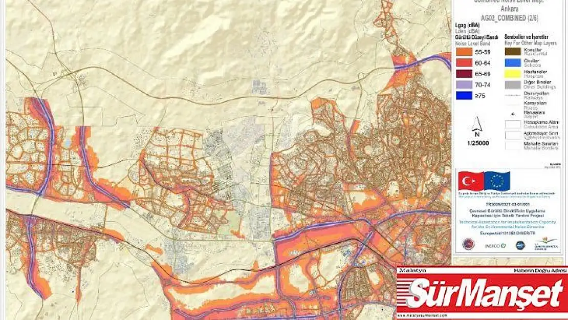 Ankara Büyükşehir Belediyesi ve TÜBİTAK'tan Gürültü Eylem Planı