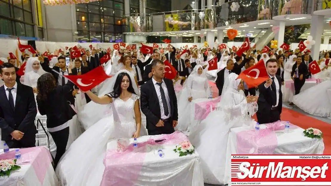 Ankara Büyükşehirden 219 çifte toplu nikah töreni