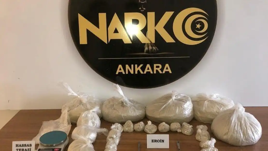 Ankara'da bir haftalık narkotik bilançosu