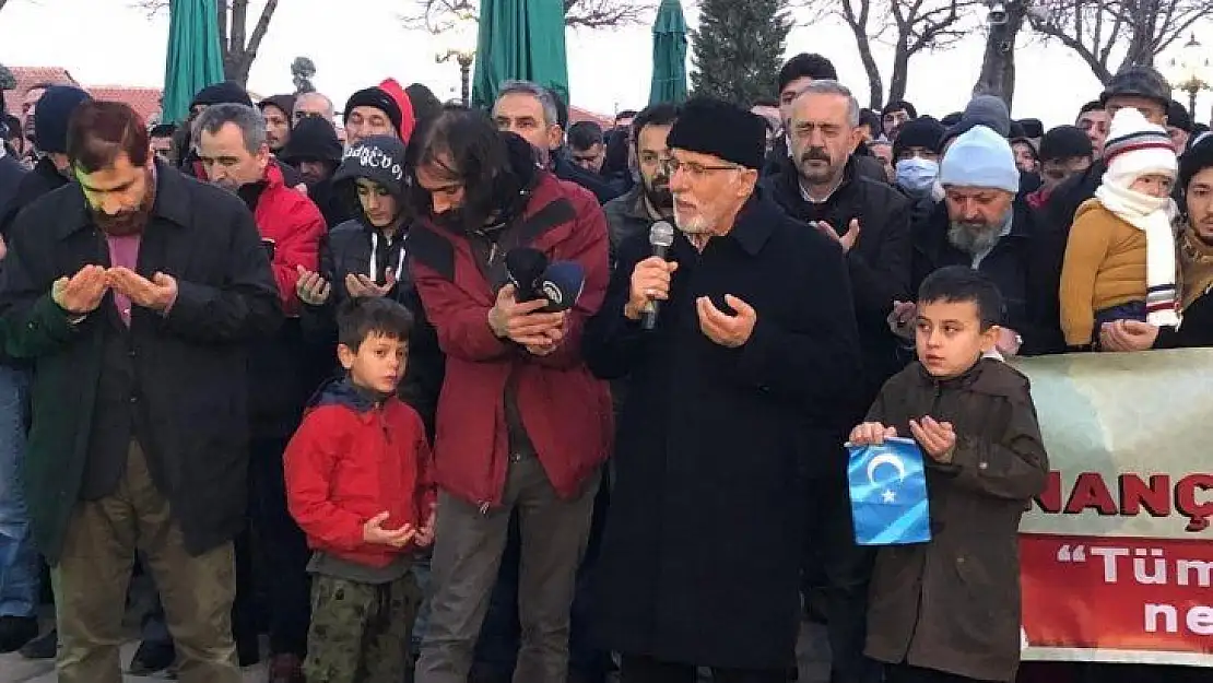 Ankara'da Doğu Türkistan için dua edildi