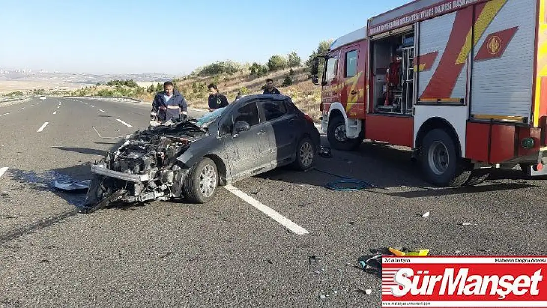 Ankara'da feci kaza: 3 ölü, 3 yaralı