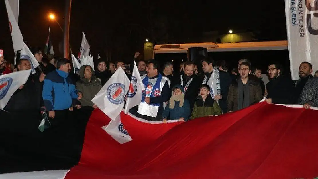 Ankara'da STK ve vatandaşlardan ABD Başkanı'na tepki