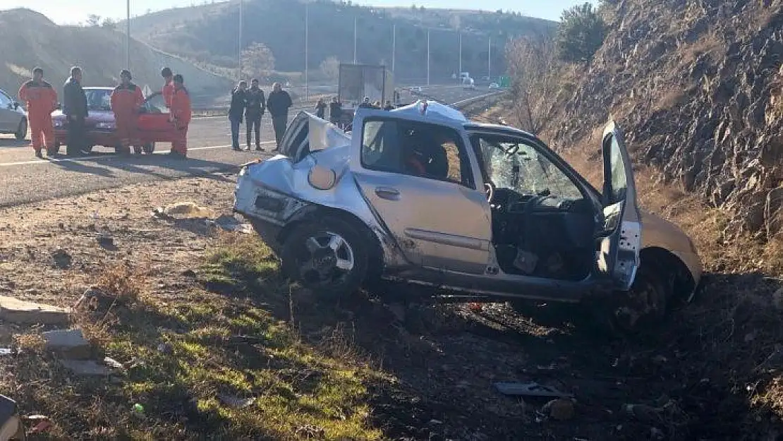 Ankara'da trafik kazası: 1 ölü, 1 yaralı
