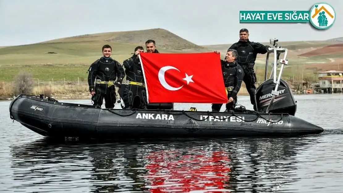 Ankara İtfaiyesi Su Altı Arama Kurtarma Ekiplerini Yetiştiriyor