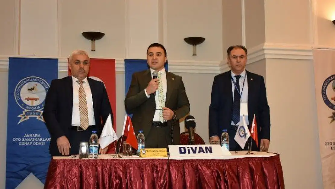 Ankara Oto Sanatkarları Esnaf Odası üyeleri Kızılcahamam'da
