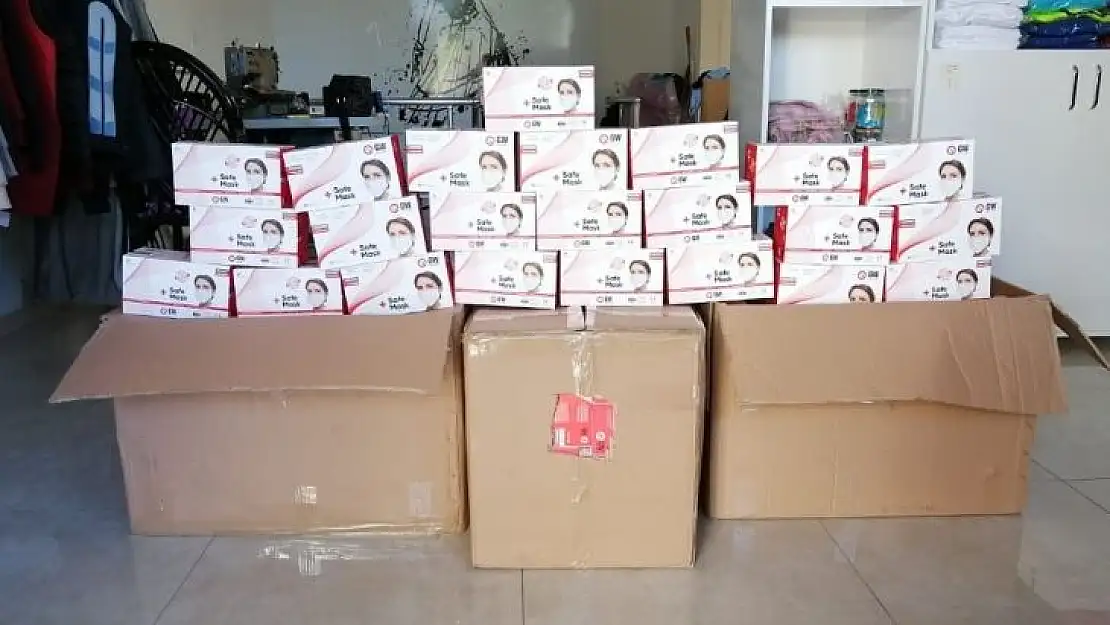 Antalya'da sahte maske operasyonu