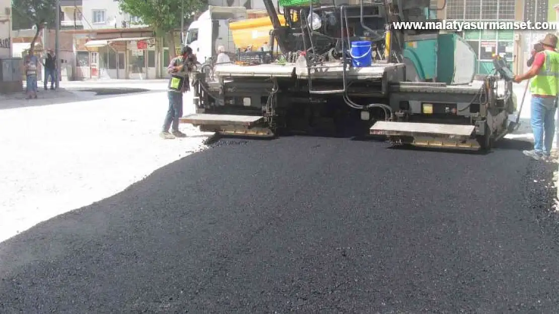 Araban'da asfalt çalışmaları başladı