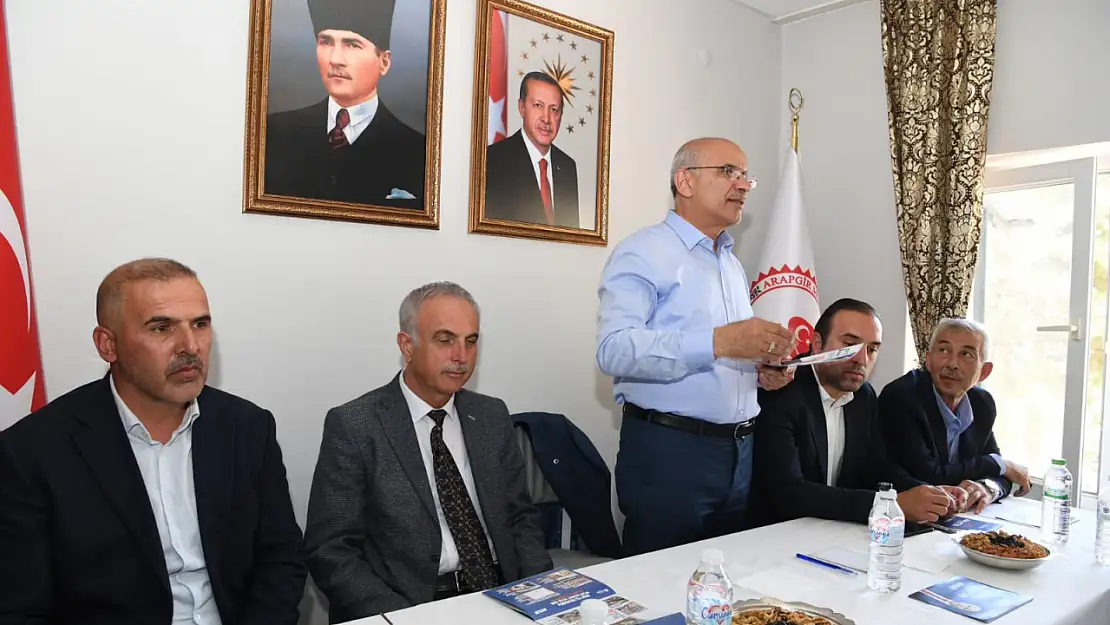 Arapgir'de Esnafın Gözü Büyükşehir'de Başkan Er'den Destek Sözü
