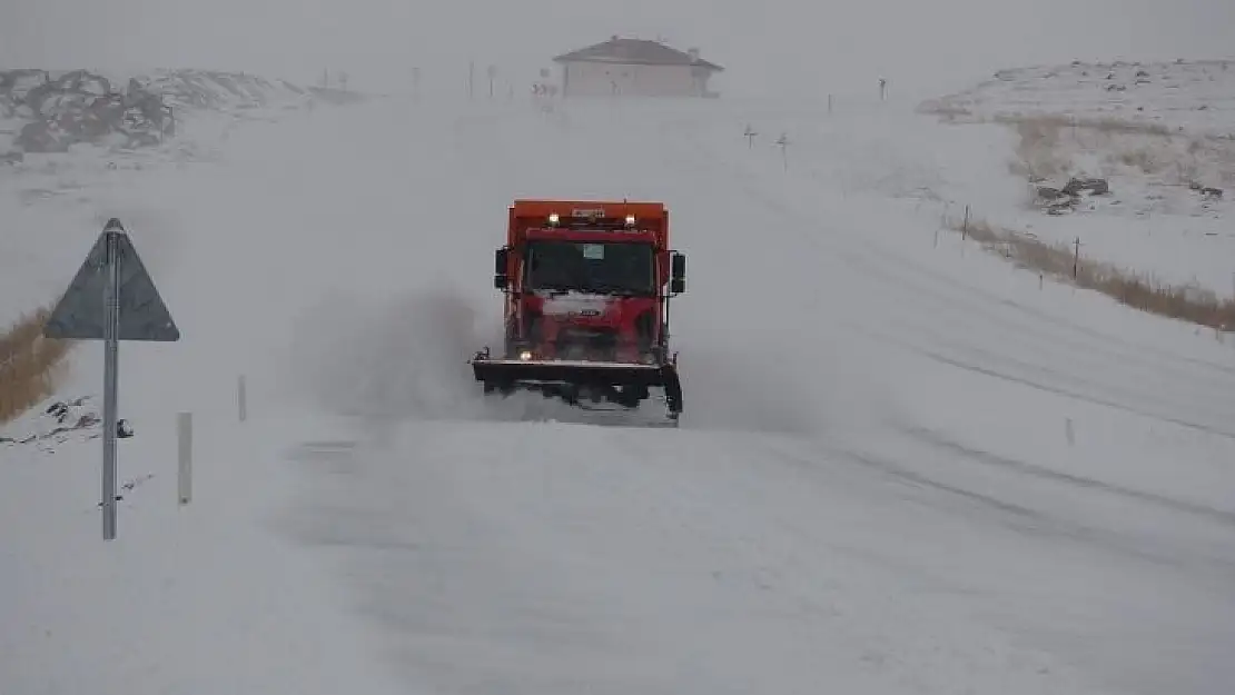 Ardahan'da kar, tipi ve fırtına