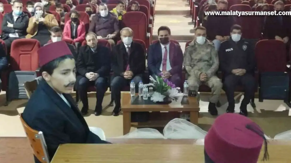 Arguvan'da Mehmet Akif Ersoy'u anma programı