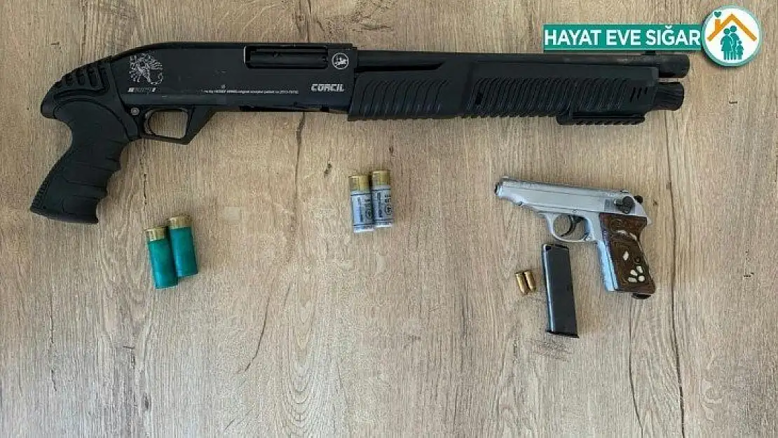 Arkadaşını vurdu polisten kaçamadı