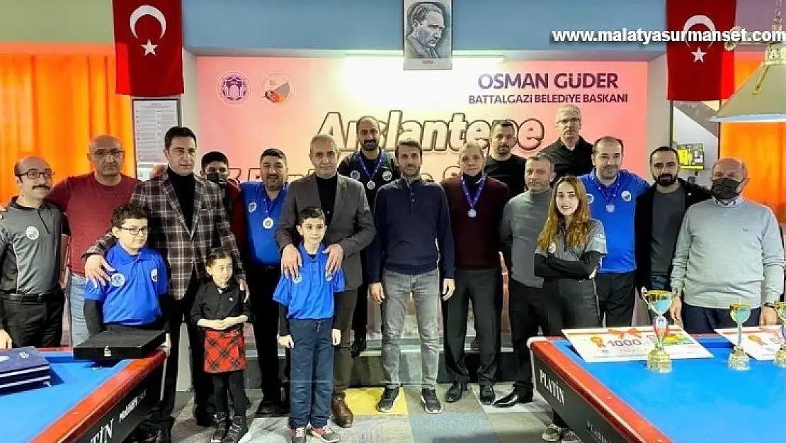 Arslantepe Bilardo Şampiyonası sona erdi