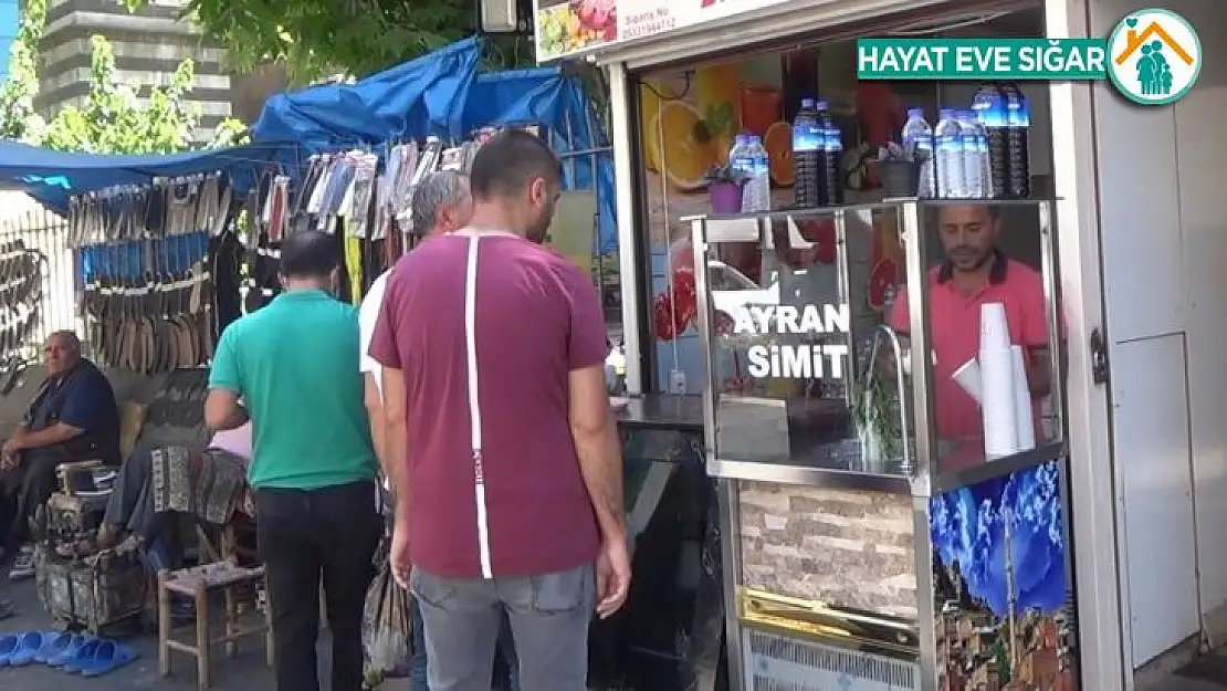 Aşırı sıcak havada limonata ve meyan kökü şerbetine yoğun talep