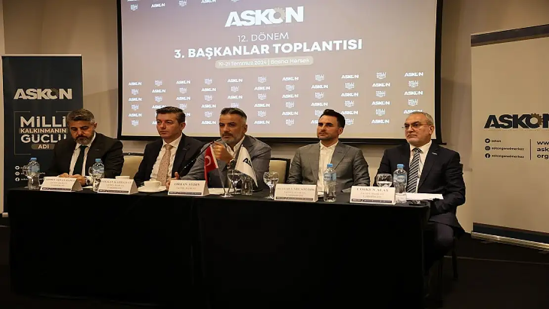 ASKON Genel Başkanı Aydın'dan Avrupa'nın Ortasına Yatırım Çağrısı