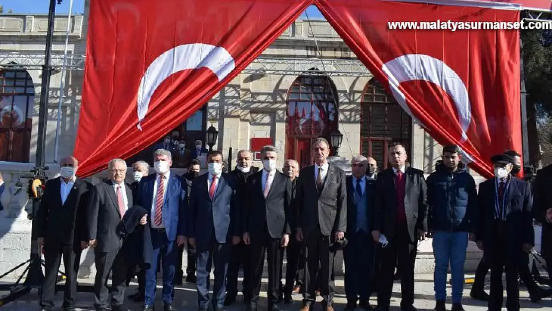 Atatürk'ün Malatya'ya gelişinin 91. yıl dönümü kutlandı