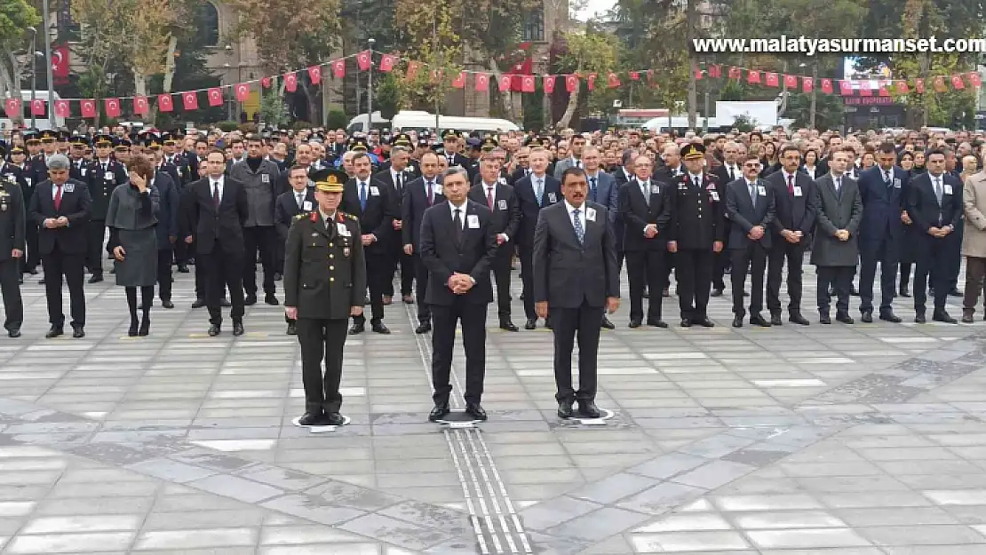 Atatürk vefatının 84. yıl dönümünde Malatya 'da da anıldı