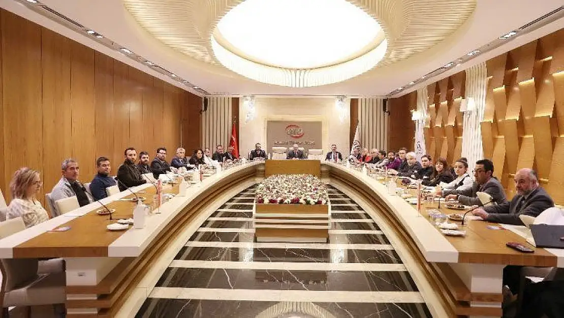 ATO'da virüs tedbirli toplantı