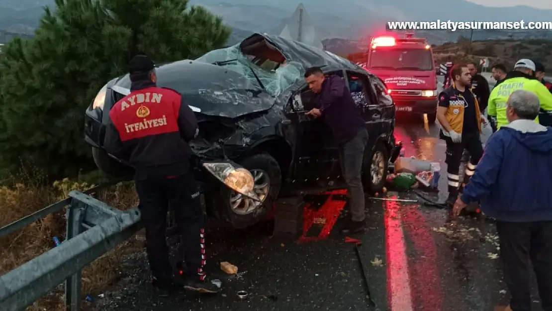 trafik kazası: 1 ölü, 1 yaralı