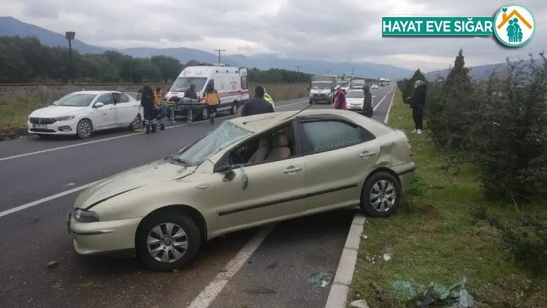 Aydın'da trafik kazası: 4 yaralı