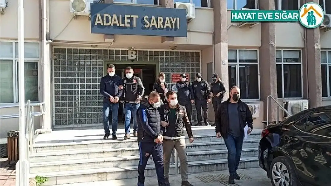 Aydın'da uyuşturucu ticareti suçundan 2 kişi tutuklandı
