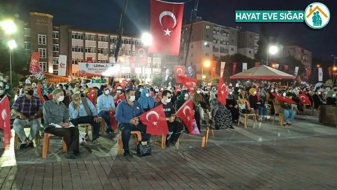 Bafra' da 15 Temmuz şehitler programı