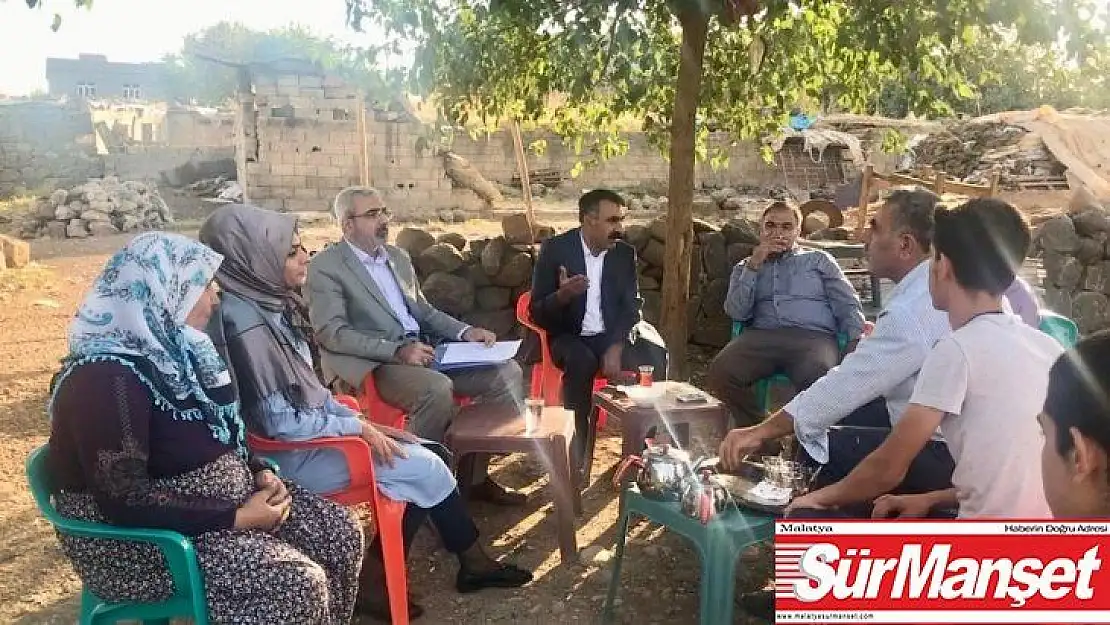Bağlar Belediye meclis üyelerinden kırsal mahallelere çıkarma