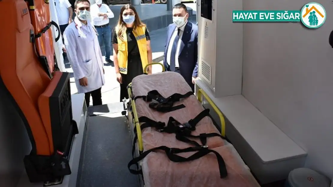 Bağlar belediyesi ambulans ve sağlık ekibi ile pandemi mücadelesinin yanında