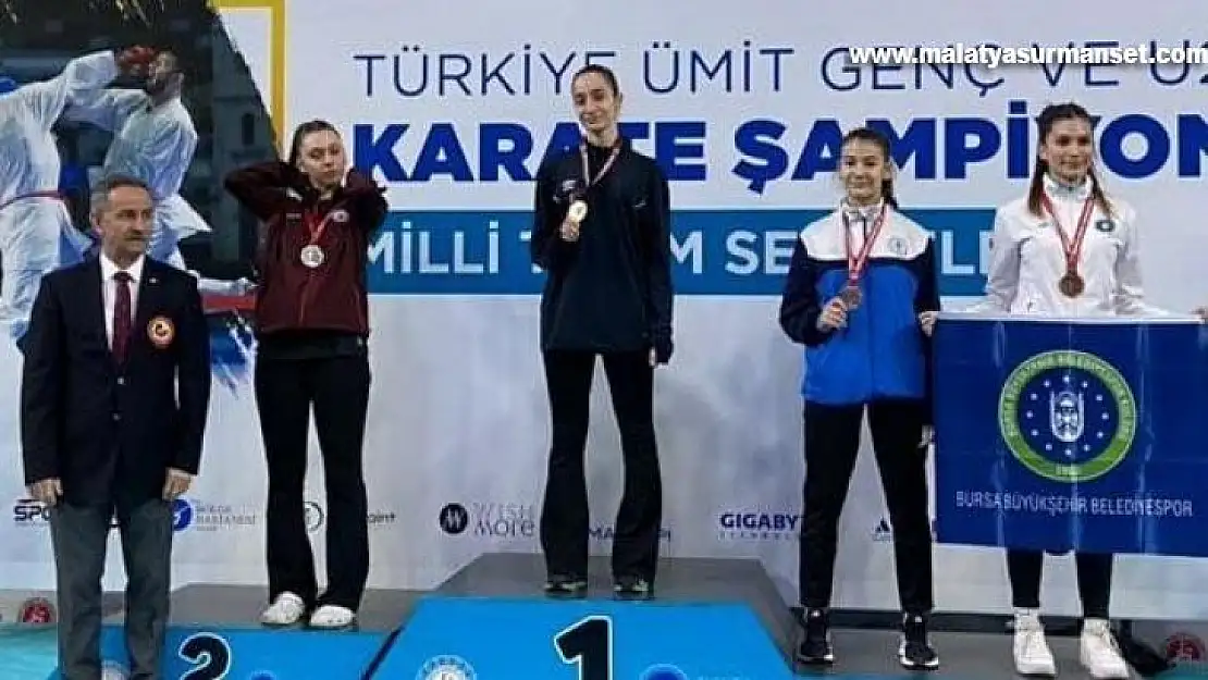 Bağlar Belediyesi'nin milli sporcusu Sena Kızılaslan yeniden Türkiye şampiyonu oldu