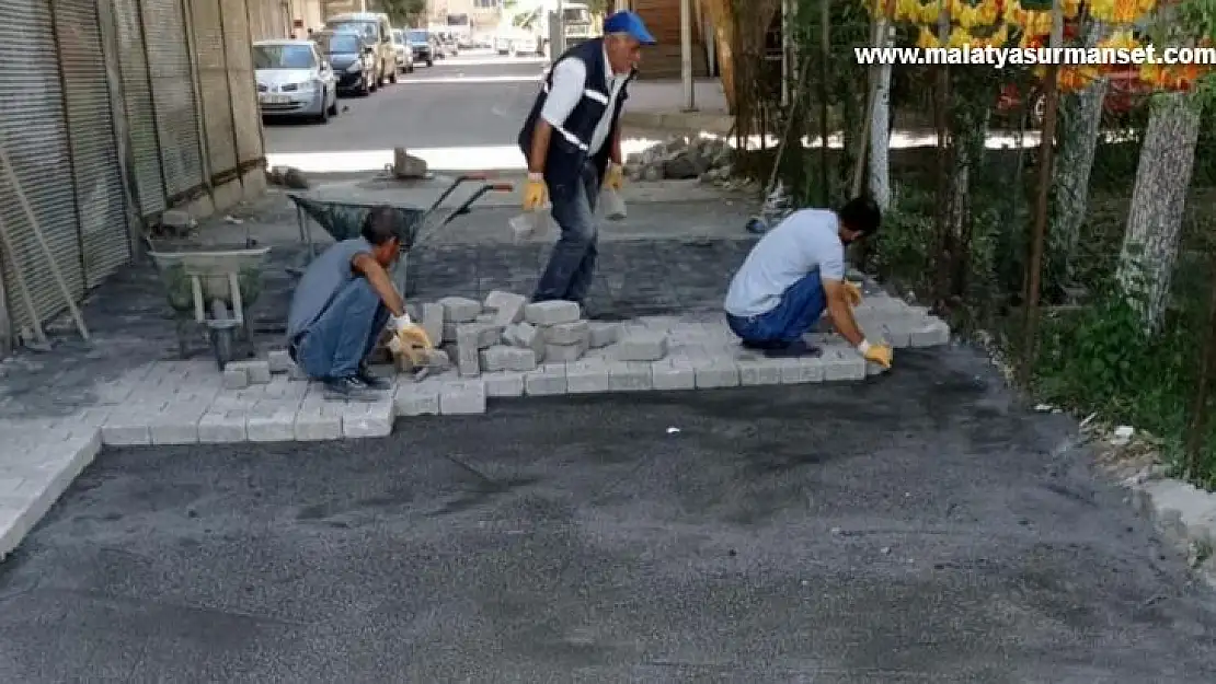 Bağlar Belediyesi seferber oldu, tahrip yollar yenileniyor