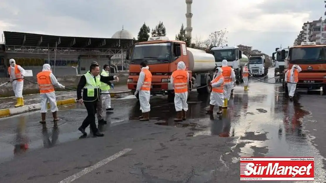 Bağlar Belediyesinden dezenfekte rekoru