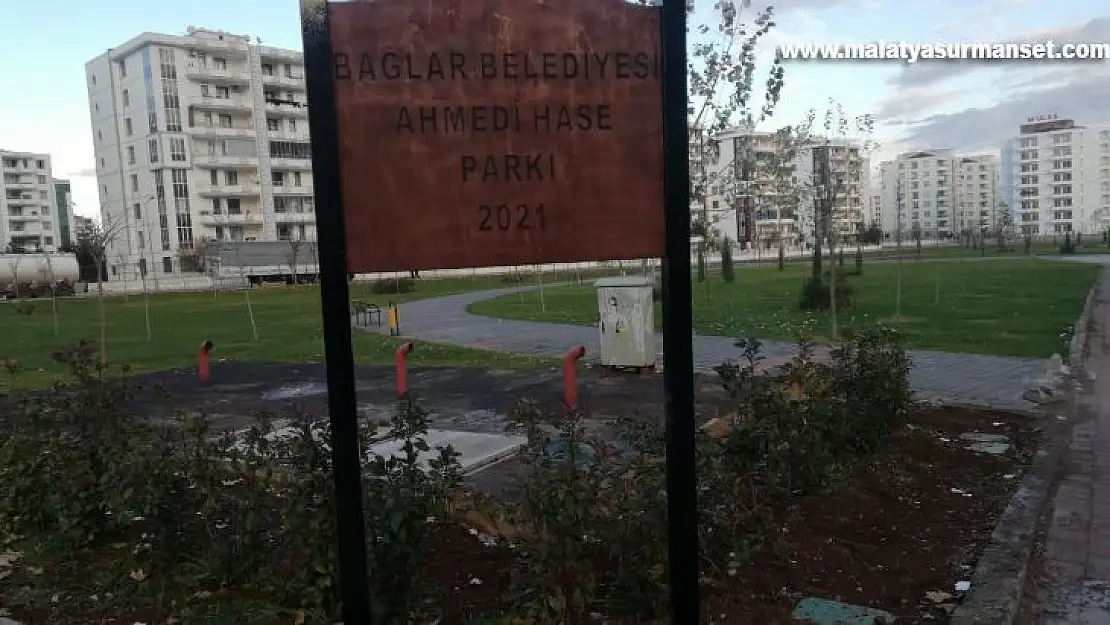 Bağlar'ın yeni yüzünde modern park