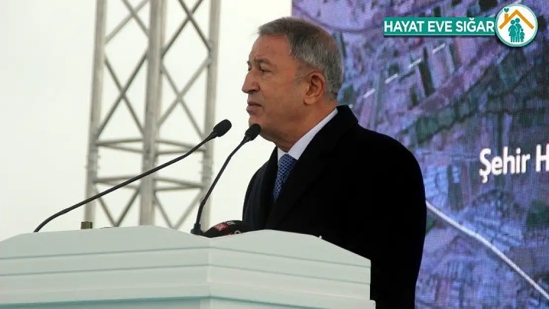 Bakan Akar'dan 'Ege ve Doğu Akdeniz' açıklaması
