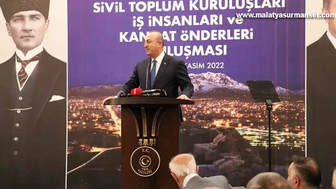 Bakan Çavuşoğlu: 'Uluslararası sistemin de ayakta durmasına katkı sağlıyoruz'