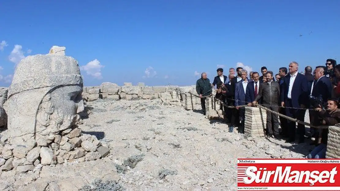 Bakan Ersoy'un Nemrut programında belediye başkanı fenalaştı