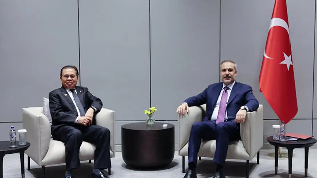 Bakan Fidan, Moro İslami Kurtuluş Cephesi Lideri İbrahim'i kabul etti