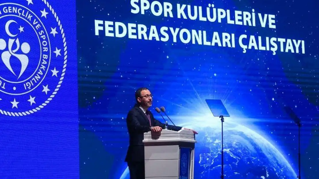 Bakan Kasapoğlu: 'Meclisimiz, Spor Kulüpleri ve Federasyonları Yasasıyla ilgili konuyu yakın bir zamanda gündemine alacak'