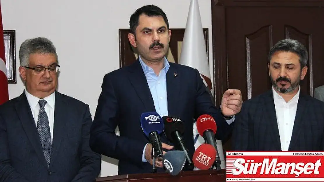 Bakan Kurum 'Güvenli Bölge'deki kentleşmeyle ilgili konuştu