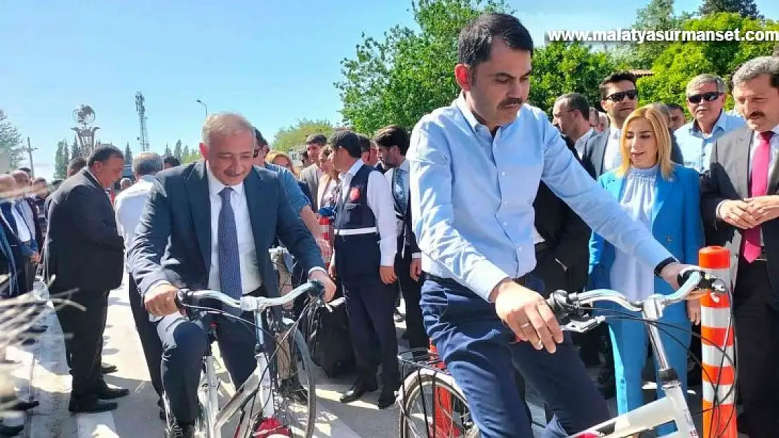 Bakan Kurum Köyceğiz Bisiklet Yolu'nun açılışını yaptı