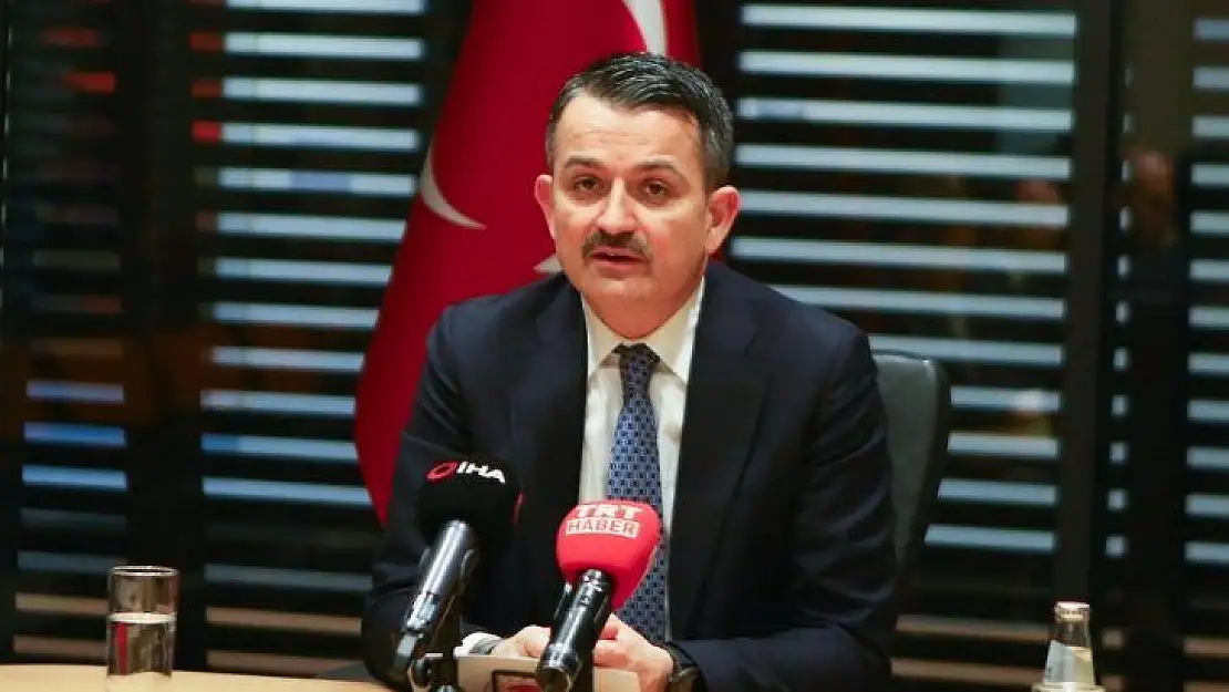 Bakan Pakdemirli Türkiye sağlıklı gıda üreten bir ülkedir