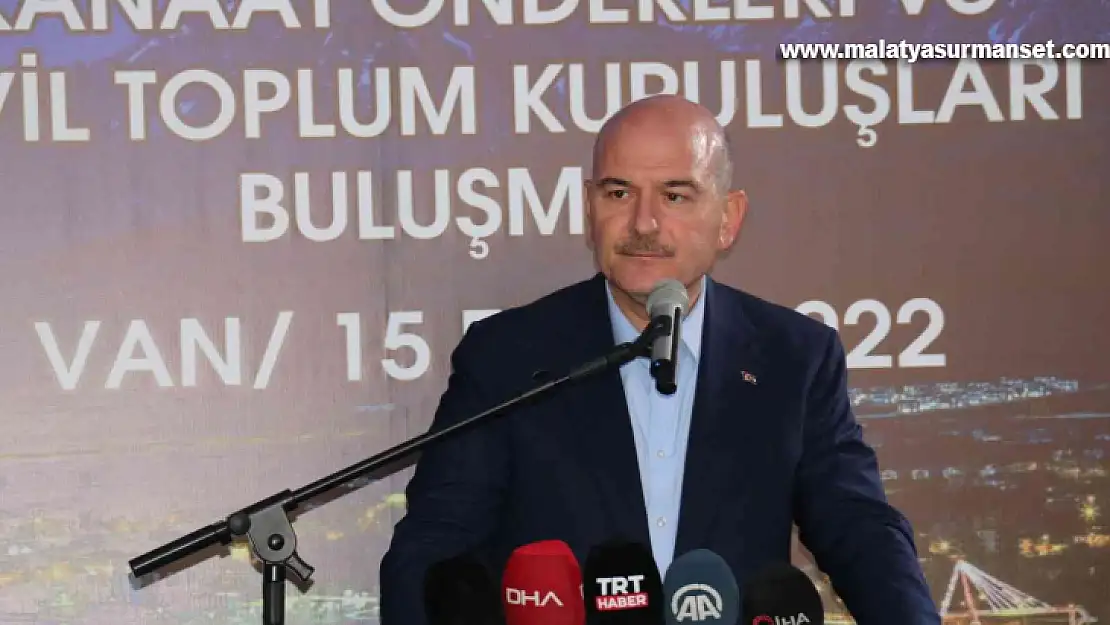 Bakan Soylu: 'Bunun adı devrimdir, sahibi Cumhurbaşkanı Recep Tayyip Erdoğan'dır'