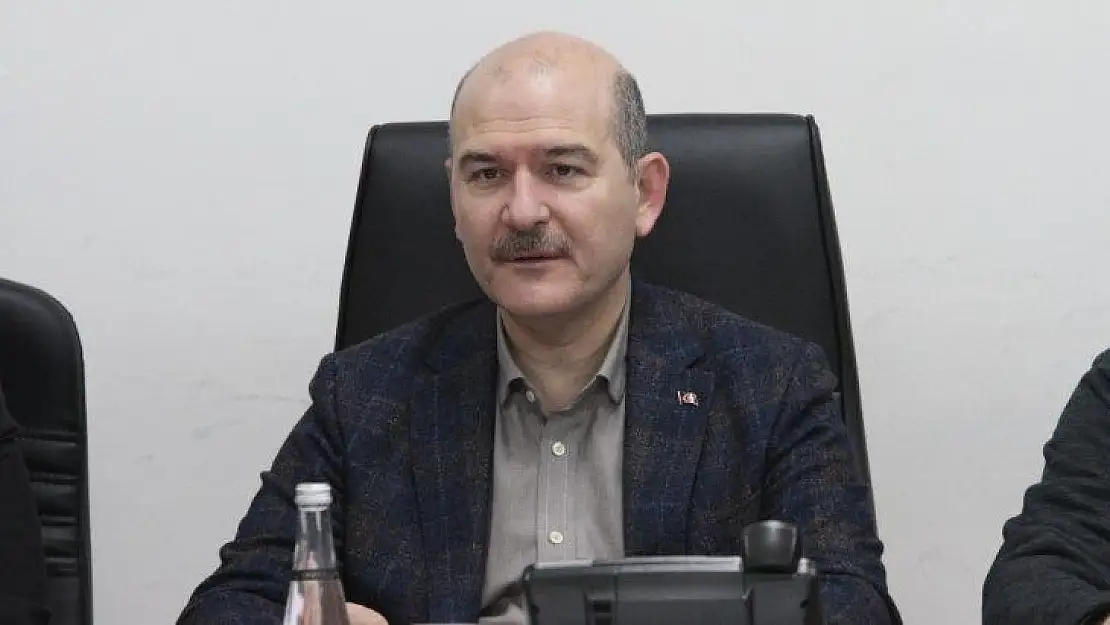 Bakan Soylu  Elazığ'da