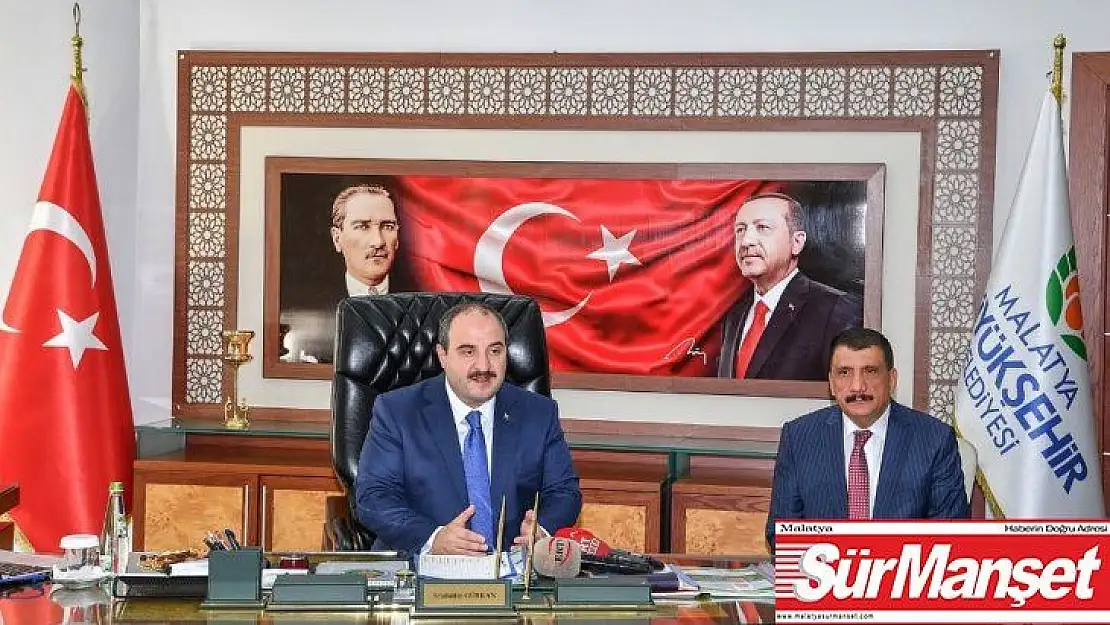 Bakan Varank, Malatya Büyükşehir Belediyesini ziyaret etti