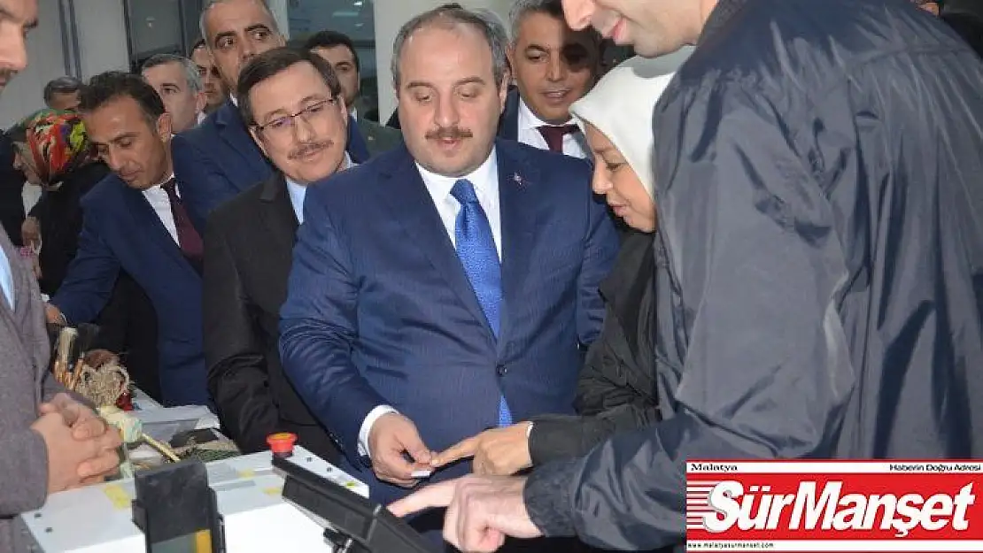 Bakan Varank Teknokent'i gezdi